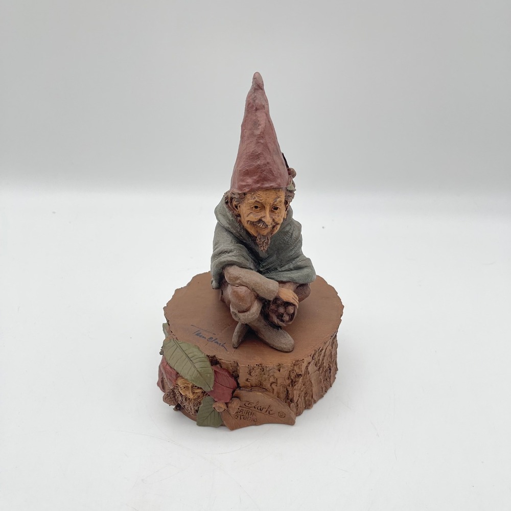 Tom Clark Cairn Studio Gnome Riser SIGNED ORIGINAL BOX & SALE TAG COA